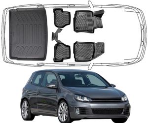 VW Golf 7 Jg. 2012-2020 Kofferraumwanne Rubbasol (Gummi)