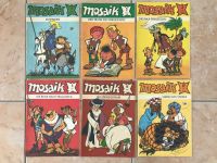 Mosaik 1981 Comic / 6 Hefte 1, 3, 4, 5, 11, 12 Dresden - Loschwitz Vorschau