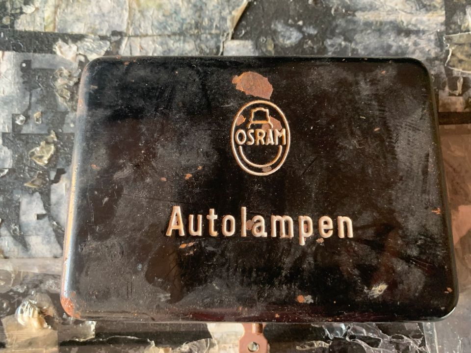 Osram Metallbox aus Vw Käfer in Alsdorf