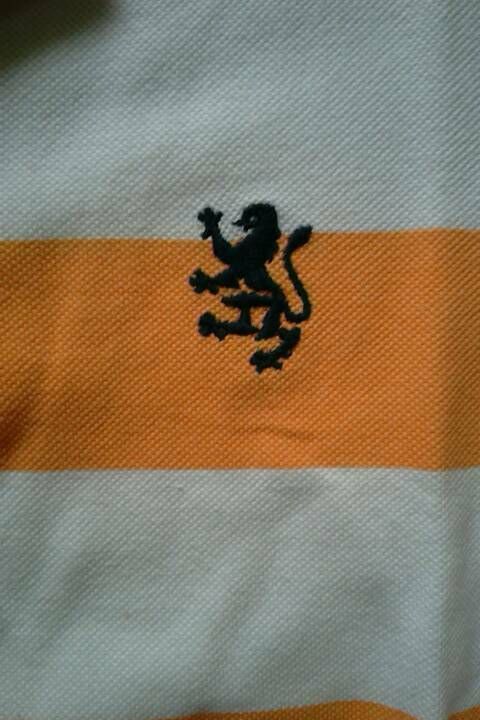 Cordon Polo Shirt Größe M, gestreift,Weiß Orange in Berlin