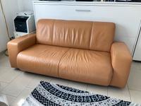Leder Couch Cognac Hessen - Büttelborn Vorschau