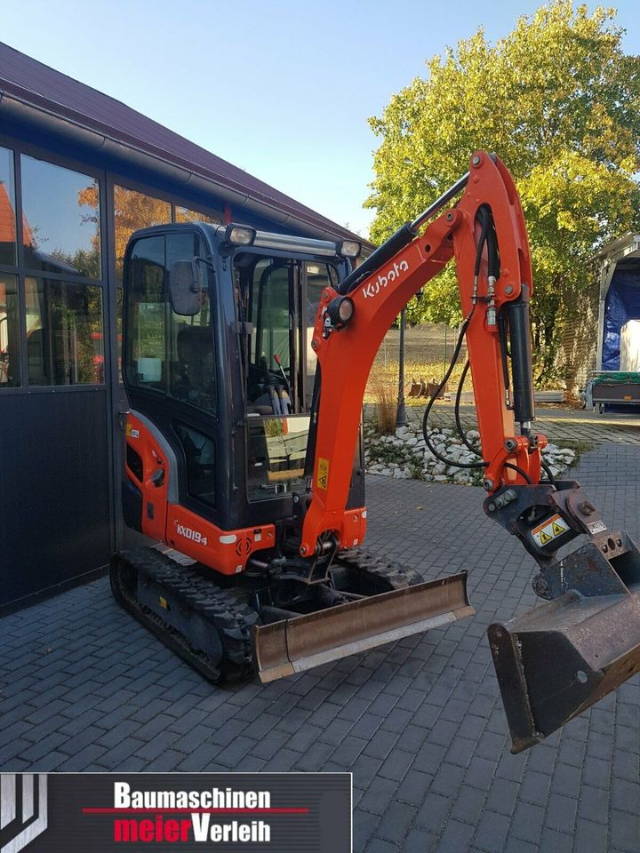 Minibagger, Stampfer, Rüttelplatten,Baumaschinen Verleih, Mieten in Vestenbergsgreuth