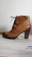 AS 98 Airstep Leder Stiefeletten Highheels cognac Gr. 39 NEU! Nordrhein-Westfalen - Halver Vorschau