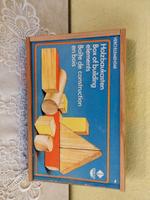 Altes Kinderspielzeug Bauklötze Holzbaukasten DDR Vero Elementar Brandenburg - Grunow-Dammendorf Vorschau