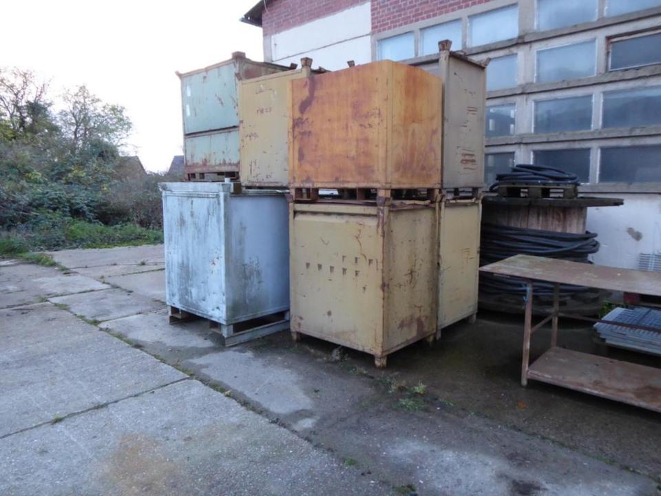 14 x Metall Boxen Container Stapelboxen Schüttgutboxen (515/131) in Güstrow