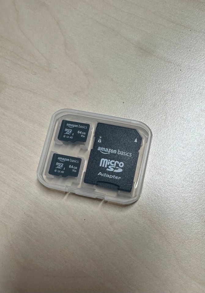 Micro SD 64 GB mit SD Adapter in Günthersdorf