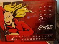 Blechschild Coca-Cola Kalender 21 x 30 Niedersachsen - Neustadt am Rübenberge Vorschau