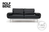 Rolf Benz Plura 380 Relaxsofa Couch Sofa Leder schwarz Nordrhein-Westfalen - Unna Vorschau