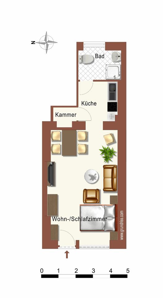 4 x Ferienwohnung in Berlin West; 2x 1Zi., 1x 2Zi., 1x 3Zi. in Berlin