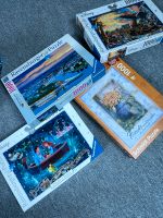 Puzzle 4 Stück, Ravensburger 1000 Teile Disney Hamburg - Hamburg-Nord Vorschau