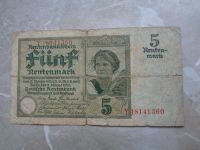 5 Rentenmark 1926 Bannote, Eimsbüttel - Hamburg Lokstedt Vorschau