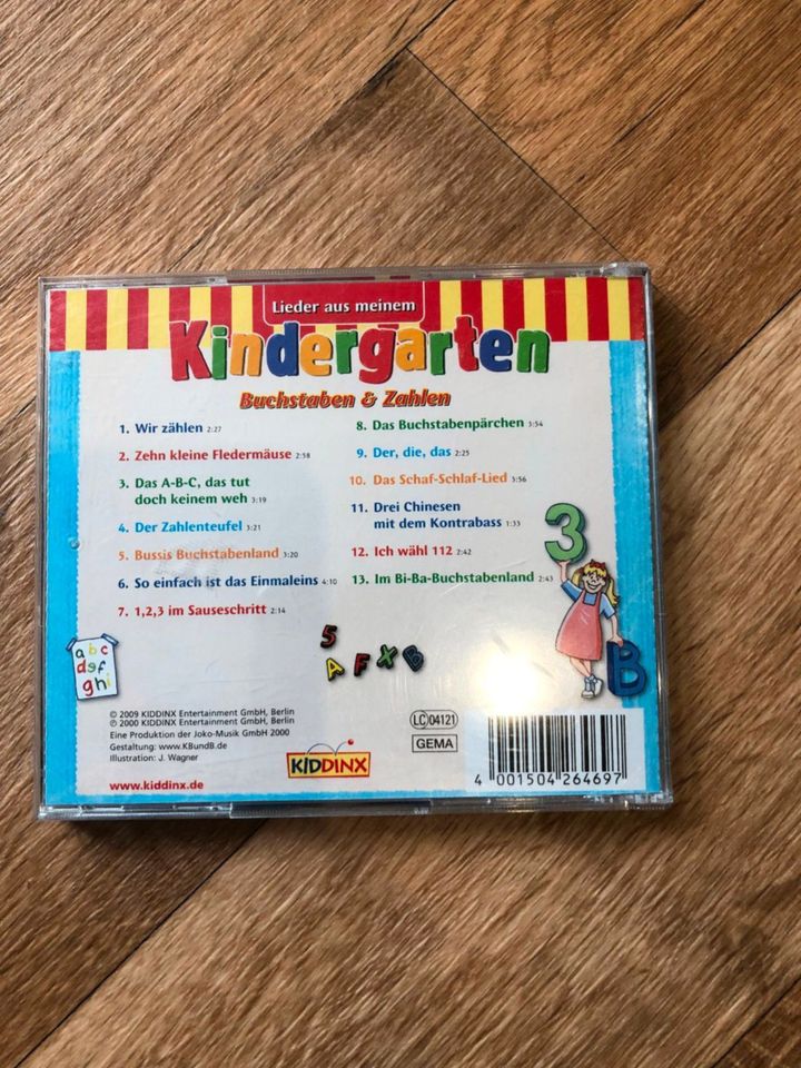 CD , Lieder aus meinem Kindergarten - Buchstaben & Zahlen in  Baden-Württemberg - Steinen | Musik und CDs gebraucht kaufen | eBay  Kleinanzeigen ist jetzt Kleinanzeigen