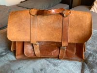 Retro Vintage Schultasche Lehrertasche Aktentasche Leder Köln - Rondorf Vorschau