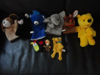 Handpuppen u. Fingerpuppen -Teufel- Winnie Pooh- Elefant- blau Nordrhein-Westfalen - Castrop-Rauxel Vorschau