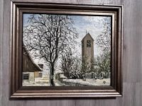 Acreylbild mit Rahmen Biberacher Kirchturm Gemälde Baden-Württemberg - Zell am Harmersbach Vorschau