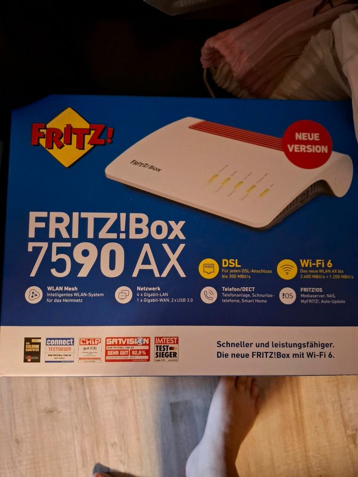 Fritzbox 7590 AX NEU in Solingen