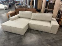 Ecksofa Couch mit Bettfunktion Samtvelours Beige UVP 2439 - 5408 Nordrhein-Westfalen - Bad Driburg Vorschau