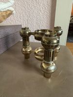 Vintage Stapel Kerzenhalter Messing Nordrhein-Westfalen - Alfter Vorschau