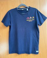 Scotch & Soda T-Shirt, blau mit Rückenaufdruck, Gr. 152 Thüringen - Saalfeld (Saale) Vorschau