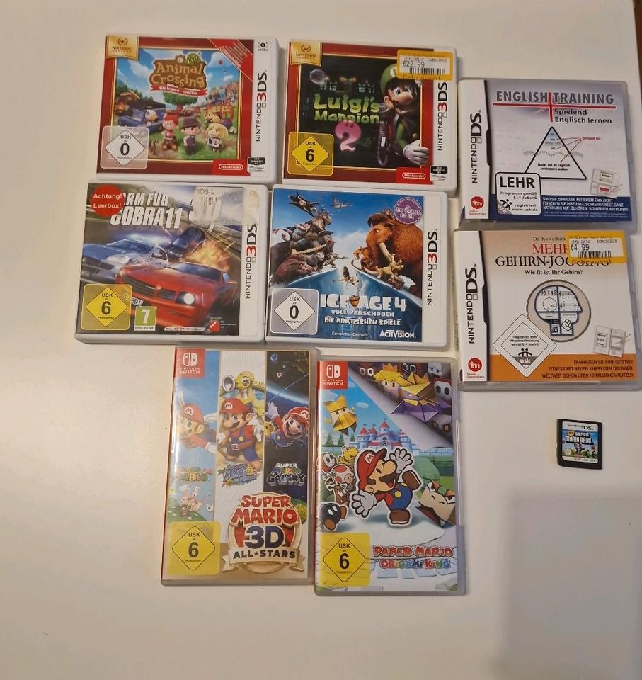 Nintendo DS,3DS,Switch Spiele Super Mario 3D All-Stars uvm. in Weyhe