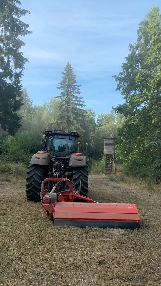 Landschaftspflege Mulcharbeiten Mulchen Bankettpflege in Linsengericht