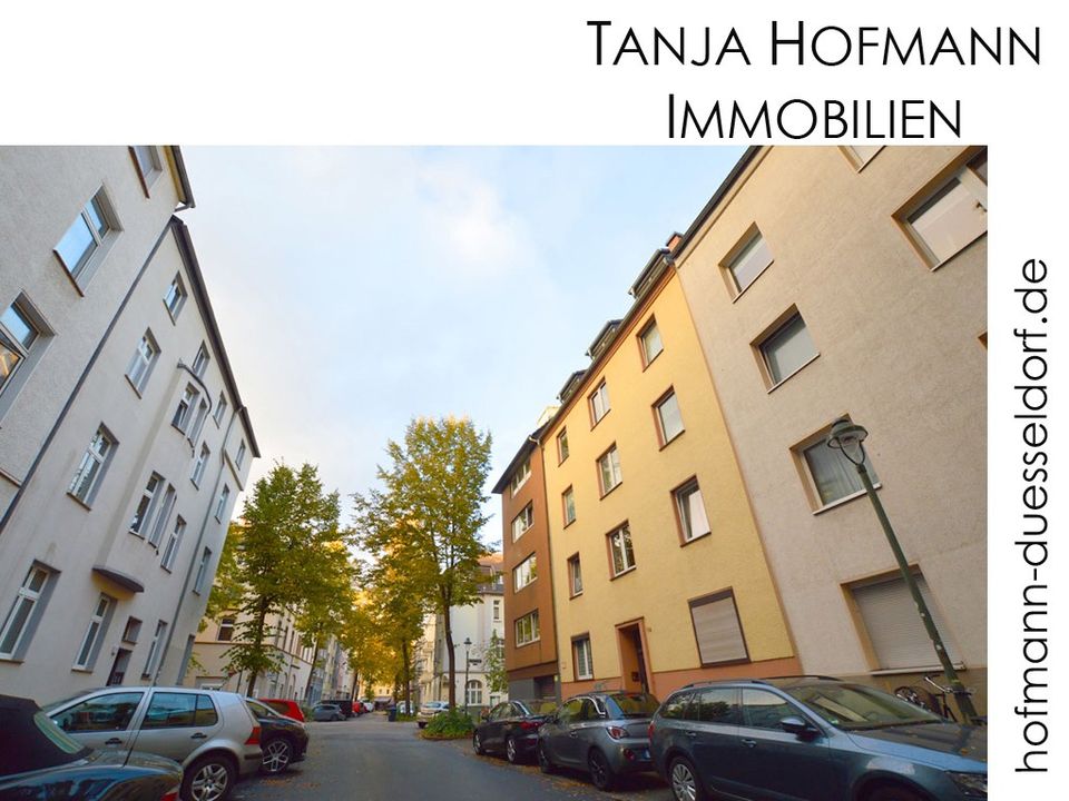 Gut vermietet und top gepflegt - 2-Zimmer-Wohnung in Oberbilk in Düsseldorf