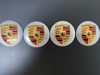 Porsche Felgensticker Nabendeckel silber 56 mm Reifen Felgen Westerwaldkreis - Berzhahn Vorschau