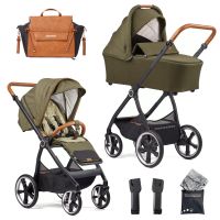 Gesslein INDY M2 Swing - 2in1 Kinderwagen-Set - Design 451451 - inkl. Panorama Lyx Babywanne + Sportsitz Swing + Wickeltasche + Zubehör - NEU Hessen - Fulda Vorschau