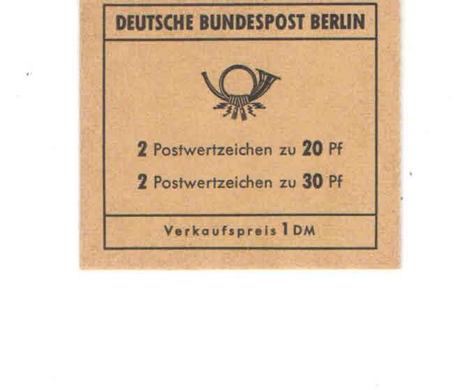 Berlin Briefmarkenheft  1970  Michel-Nr. 7 in Groß-Zimmern