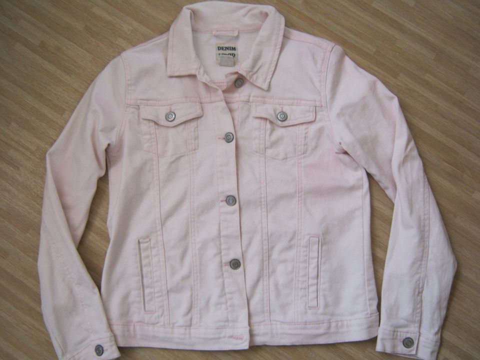 Jeansjacke rosa Gr.158 in Mühlau