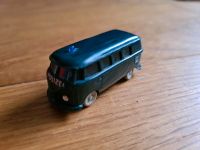 Wiking H0 1:87 VW Polizei Bus dunkelgrün T1 mit Blaulicht Stuttgart - Degerloch Vorschau