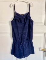 Jumpsuit H&M dunkelblau Größe 134 / 140 Hessen - Groß-Gerau Vorschau