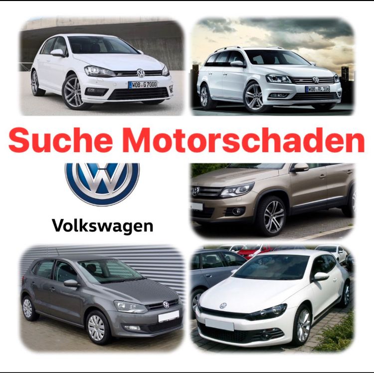 Vw Motorschaden Ankauf Golf Polo Scirocco Tiguan Passat Caddy T5 in Bispingen