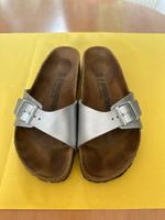 Birkenstock Madrid Gr 40 Silber Niedersachsen - Damme Vorschau