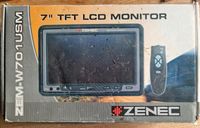 Zenec ZEM-W701USM 7" Zoll Einbau Monitor aufsetz tuning hifi Nordrhein-Westfalen - Bad Salzuflen Vorschau