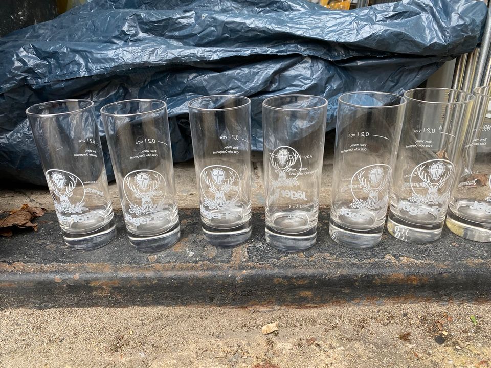 7x Jägermeister Jäger Tonic Glas Gläser Gläsersatz NEU in Werder (Havel)