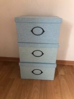 IKEA ❤️ 3 Kvarnvik Boxen in hellblau / mint! Hessen - Bad Hersfeld Vorschau