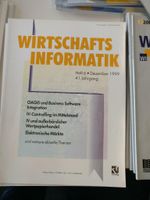 Zeitschrift "Wirtschaftsinformatik" (67 Hefte) Bonn - Duisdorf Vorschau