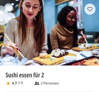 Jochen Schweizer Sushi Essen für 2 34,90€ Niedersachsen - Rotenburg (Wümme) Vorschau