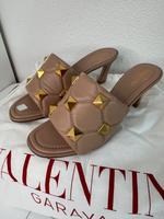 Valentino Rockstud Mules Pantoletten Slides 65 Rosa Gr. 37,5 Top Baden-Württemberg - Konstanz Vorschau