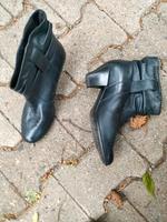 Stiefel schwarz Leder Mitte - Wedding Vorschau