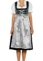 Dirndl 3 teilig blau Silber Gr. 44 von Lukas Midi Nordrhein-Westfalen - Wesel Vorschau