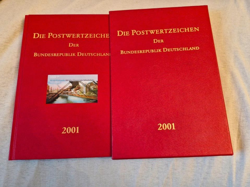 Jahrbuch Bund 2001 Die Postwertzeichen Der Bundesrepublik VB 29€ in Senden