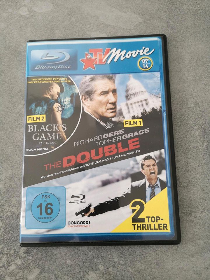 Blu-ray Doppel: the double und Black's game - kaltes Land in Stuttgart