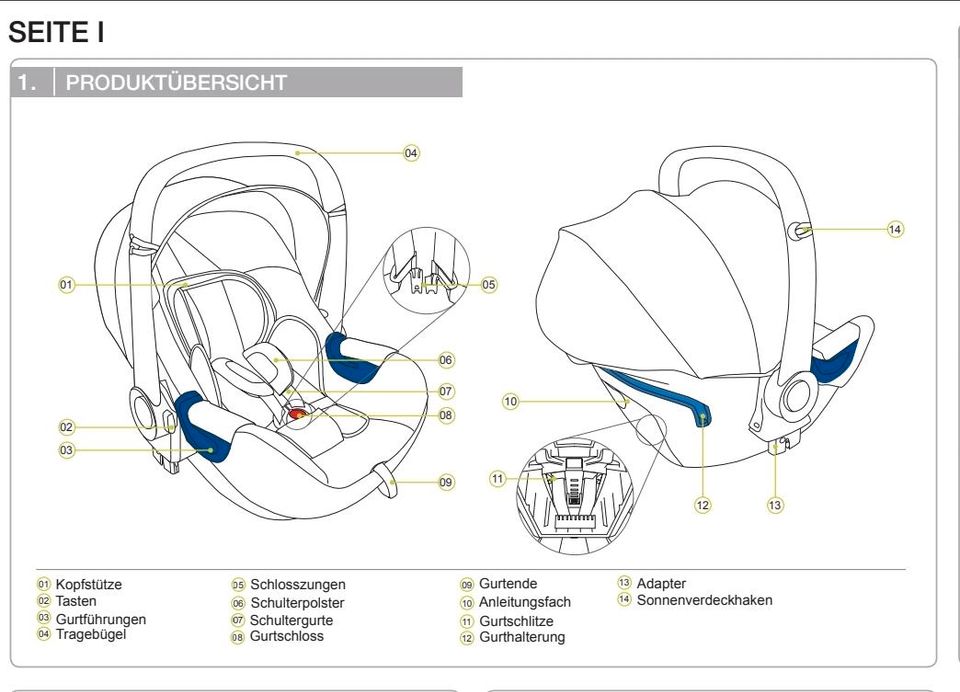 Babysafe Baby Safe Britax Römer 2 i-size in Ottobeuren