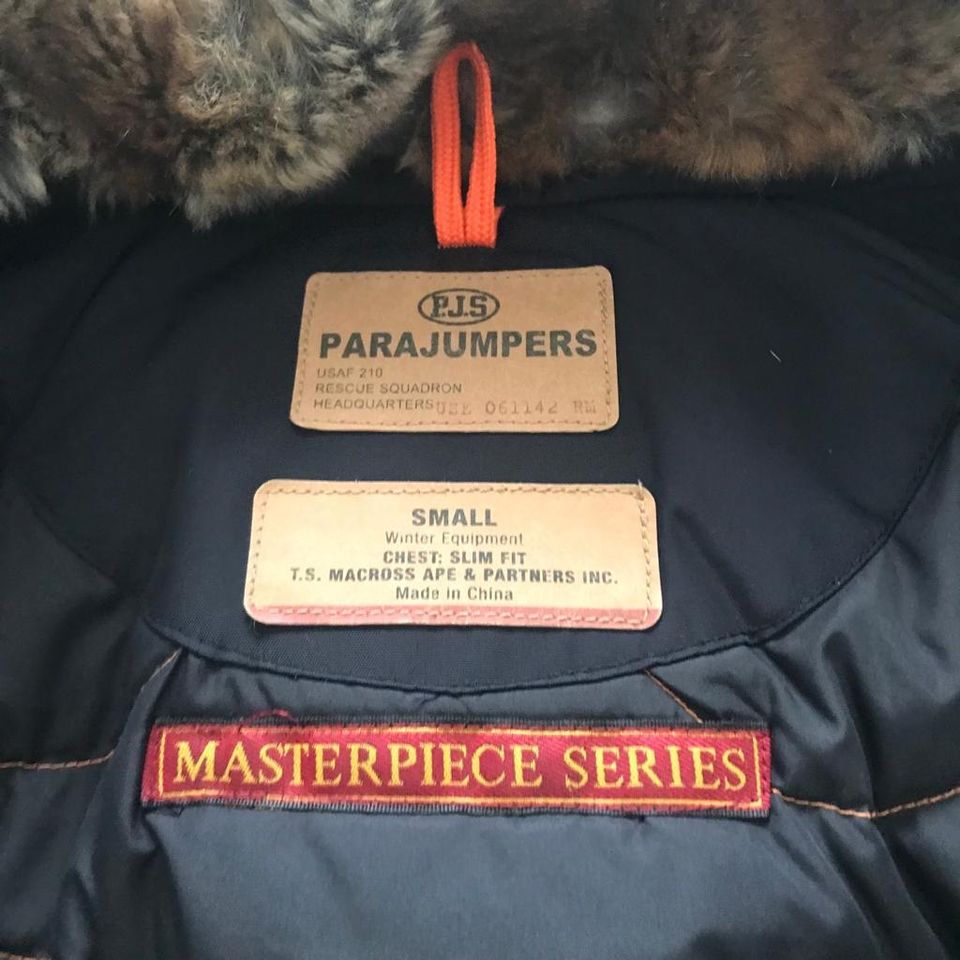 Parajumpers Winterjacke Masterpiece Parka Echt Fell in Bohmte