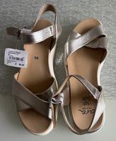 ARA Damen Ibiza Sandaletten Gr.39 Weiß/Gold, Leder. Hessen - Darmstadt Vorschau