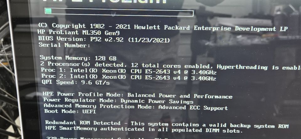 HP ML350 Gen9 Server / Workstation 2x 6Core CPU, 128Gb DDR4, SSD in Hildesheim