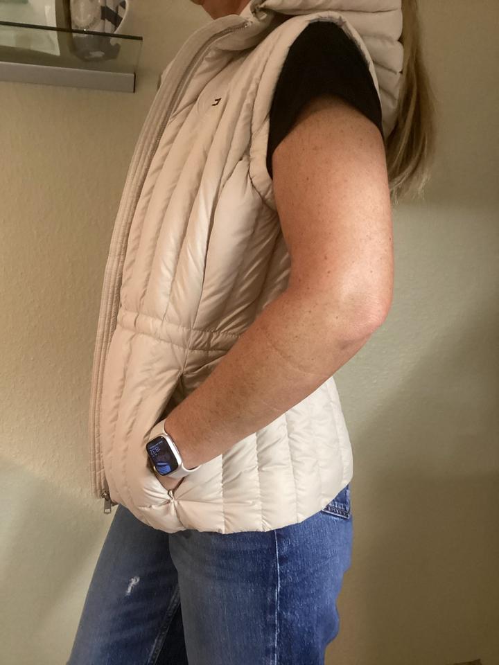 Daunen Weste v.Tommy Hilfiger Gr.S Creme Beige Neu m.Etiketten in Osnabrück