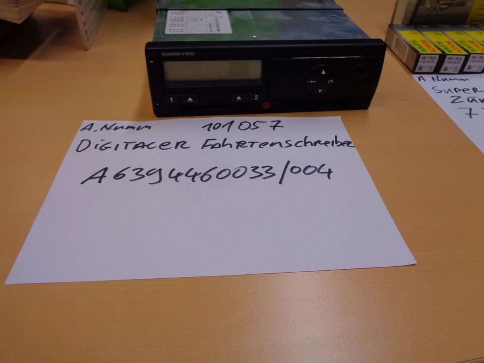 Digitaler Fahrtenschreiber A6394460033/004 VDO in Donauwörth